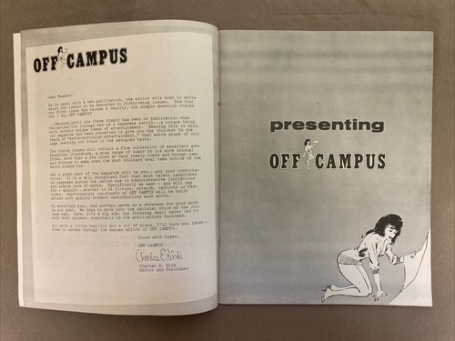 Off Campus Magazine / Girls of UCLA / Premier issue + Centerfold Poster / 12-62 - Picture 2 of 7
