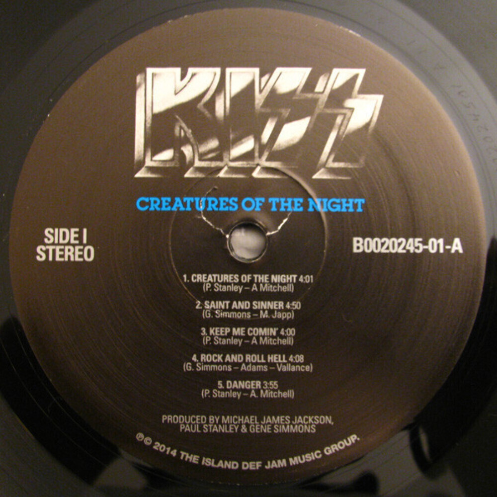 英、欧LP Kiss Creatures Of The Night 4805517 Mercury, Casablanca, UMe /00260 Amazon.com: Creatures Of The Night (40th Anniversary)[Half