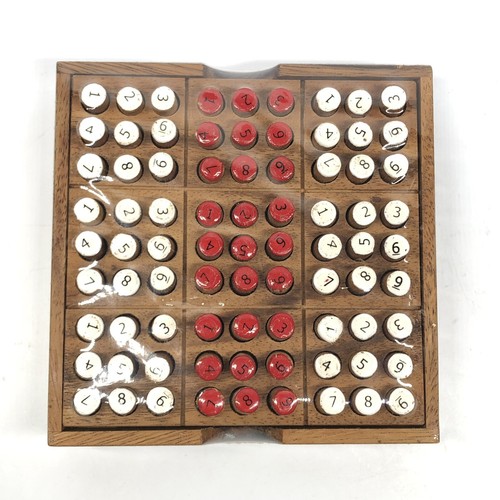 Dilemma Spiele Mini Sudoku Holzbrett Set