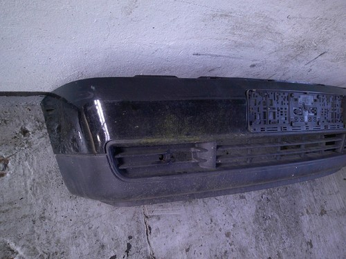 Orig. VW Lupo Frontstoßstange Front Stoßstange schwarz Uni L041 - Picture 3 of 5