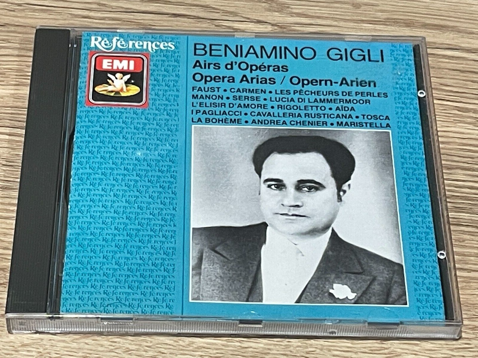 Beniamino Gigli - Airs d'Operas - Opera Arias - CD Album - 1988 EMI Records