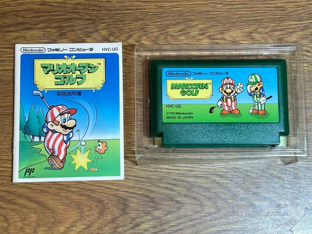 Mario Open Golf NES Open Tournament Nintendo Famicom FC NES JAPAN