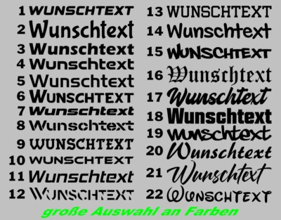 Wunschtext Aufkleber Schriftzug 20cm Sticker Oil Slick Instagram Firma Name Auto - Bild 1 von 4