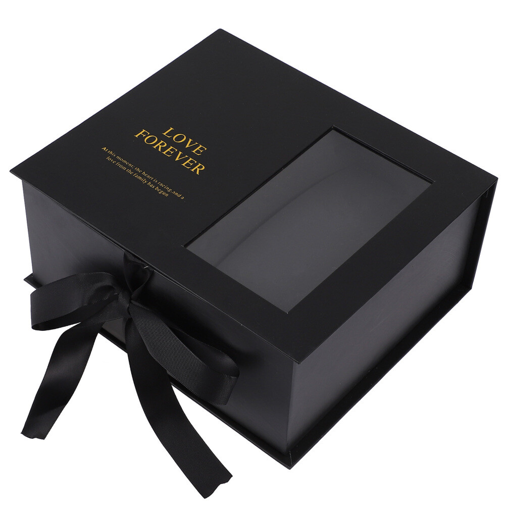 Valentine's Day Flower Gift Box with Ribbon and Window eBay