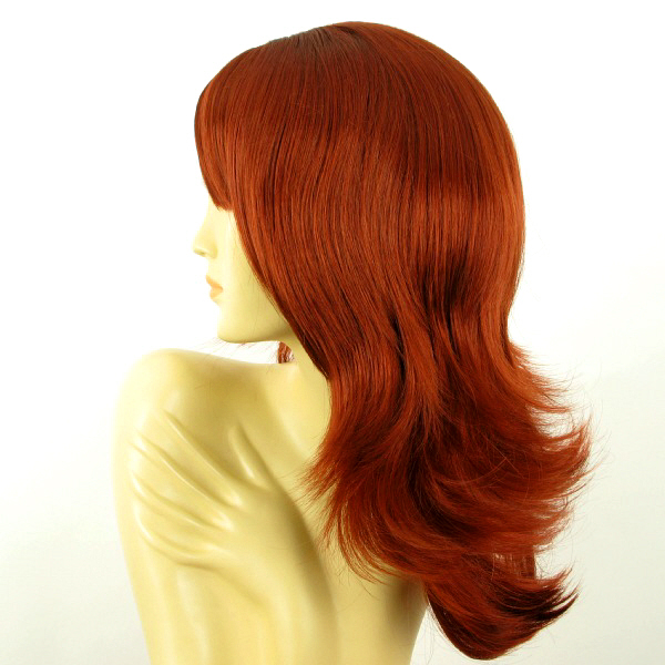 Perruque LILI ROSE 350 roux cuivré thermo-résistante 35cm - 3