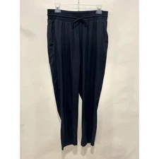 GapFit Black Athletic Jogger Pants Women's Size Large Drawstring Waist Pockets