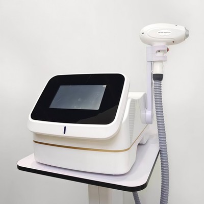 755 808 1064nm Diode Laser Machine 3 Wavelengths Hair Removal Ice Cooling Home