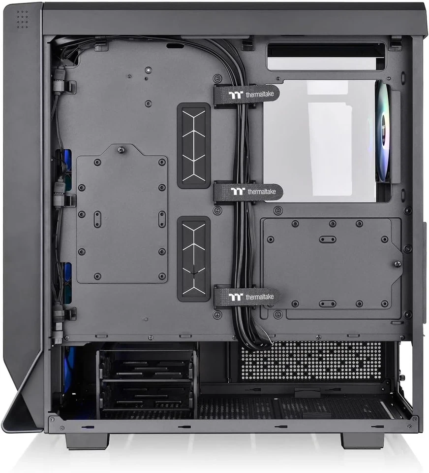 Ceres 500 TG ARGB Black   E-ATX Mid Tower Chassis  Tempered Glass - Image 4 of 4