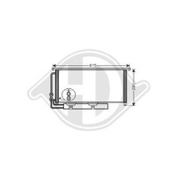 1X Kondensator, Klimaanlage Diederichs DCC1684 Passend FüR Smart