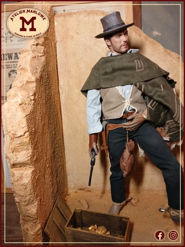 Diorama 1/6 scale western ruines - Photo 2/4