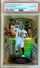 2020 Panini Select Tom Brady #201 Copper Prizm Die-Cut PSA 10