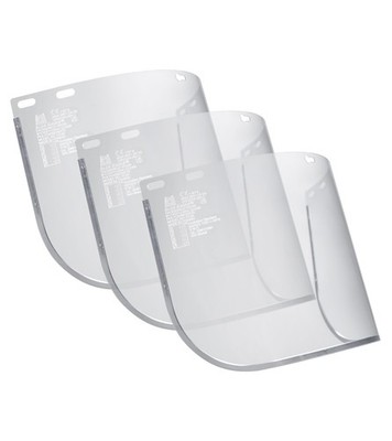 Blue Eagle Faceshield Replacement Visors (FC48) | 8 x 15.5 x 0.12 IN, Clear