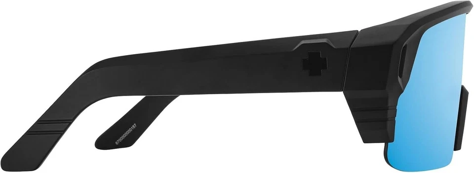 Gafas de sol Spy Optic Monolith 5050 negro mate Happy Boost polar azul hielo espejo Foto 4 de 4