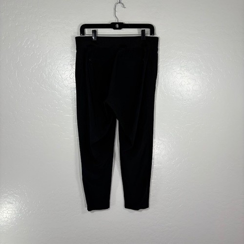 Athleta Brooklyn Ankle Pants Womens 6P Black Slim Tapered Stretch Work Travel - Picture 3 of 7