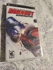 Cib W Manual - Burnout Dominator Sony Playstation Portable 2007 Ea Psp