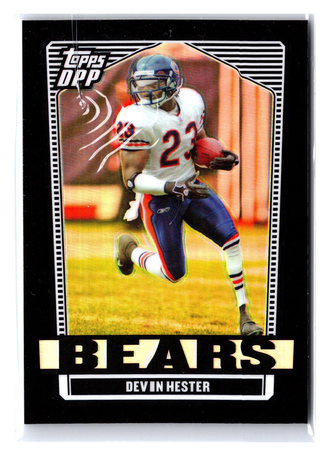 2007 Topps Draft Picks & Prospects #82 Devin Hester Black Refractor Bears