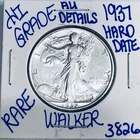 1937 WALKING LIBERTY SILVER HALF DOLLAR AUTHENTIC U.S.MINTCOIN FREESHIPPING 3826