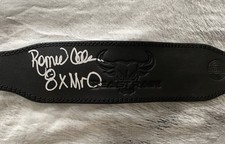 RONNIE COLEMAN signed handsigniert Bodybuilding Gürtel - MR OLYMPIA - PROOF #2