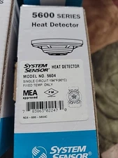 System Sensor 5604 - Heat Detector. 194 DEG FIXED TEMP. NEW IN BOX