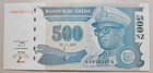 Zaire 500 N. Zaires 1995 Unc