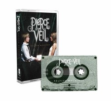 Pierce The Veil - SELFISH MACHINES CLEAR W/ GREEN SPARKLE CASSETTE TAPE