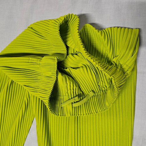 HOMME PLISSÉ ISSEY MIYAKE Plissee Herren Hose Größe 1 Fresh Green - Bild 12 von 12