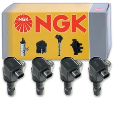 4 pcs NGK Ignition Coil for 2012-2015 Honda Civic 1.8L L4 - Spark Plug Tune dw