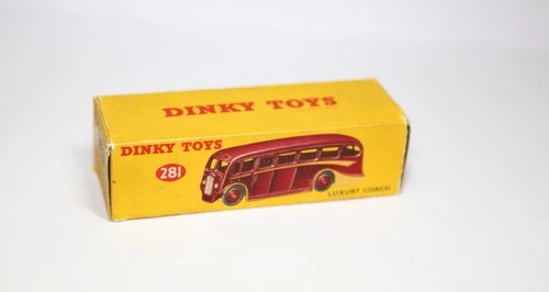 Dinky 281 Luxury Coach EMPTY Original Box - Excellent Vintage
