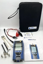 Ideal Networks VDV II Plus Network Analyst Kit W/ Connectors Excellent Condition