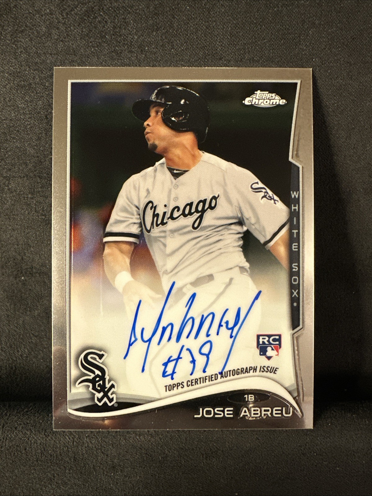 2014 Topps Chrome - Rookie Autographs José Abreu #JA (AU, RC)