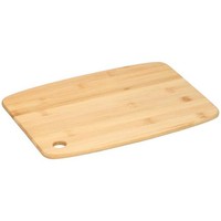 Alpina, Schneidebrett Bambus 30X23Cm Mit AufhäNgeloch, Beige