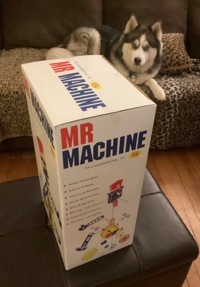 RARO 2004 Ideal Mr Machine Robot Vintage Remake Reproducción NUEVO EN CAJA Foto 3 de 4