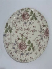 Johnson Bros Rose Chintz Made In England (Older) Oval Serving Platter 11” L