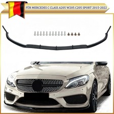 Front Spoiler Lippe für Mercedes A205 W205 C205 C300 C43 SPORT LINE 2014-2021 DE Front Spoiler Lippe für Mercedes A205 W205 C205 C300 C43 SPORT LINE 2014-2021 DE
