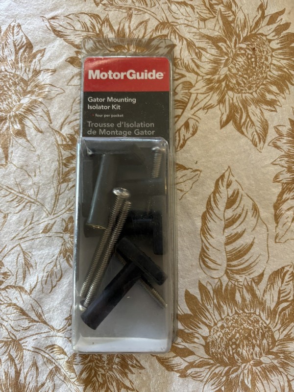 Motor Guide Trolling Motor Gator Mounting Isolator Kit MGA015PB6 New In Package