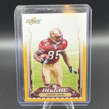 Score 2006 Vernon Davis Rookie Gold #347 Serial Numbered 49ers NFL Football Card