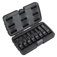 Sealey Impact Innensechskant Bit Set 8Pc 1.3Cmsq Drive AK5601