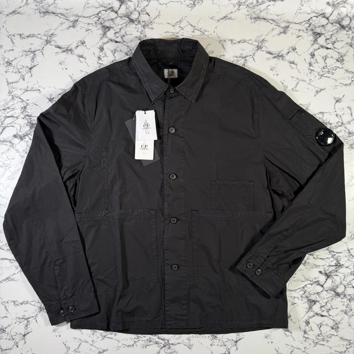 C.P. Company Coats, Jackets & Vests for Cotton Outer Shell Men for
