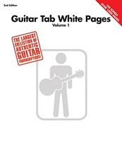 Guitar Tab White Pages Vol 1 - Paperback By Hal Leonard Corp. - ACCEPTABLE