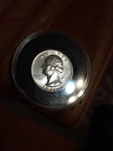 1936-S Washington Silver Quarter Brilliant Uncirculated Super Nice Coin