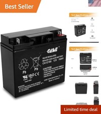 High-Capacity 12V 18Ah Lead Acid Battery for Champion Generators - Easy Install
