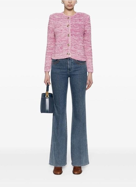 Women Ba&sh Sweater Pink Polyamide 36