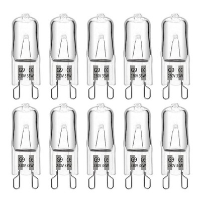 Halogen Leuchtmittel 25W 230V Dimmbare Backofenlampe 330lm Warmweiß 2700K G9