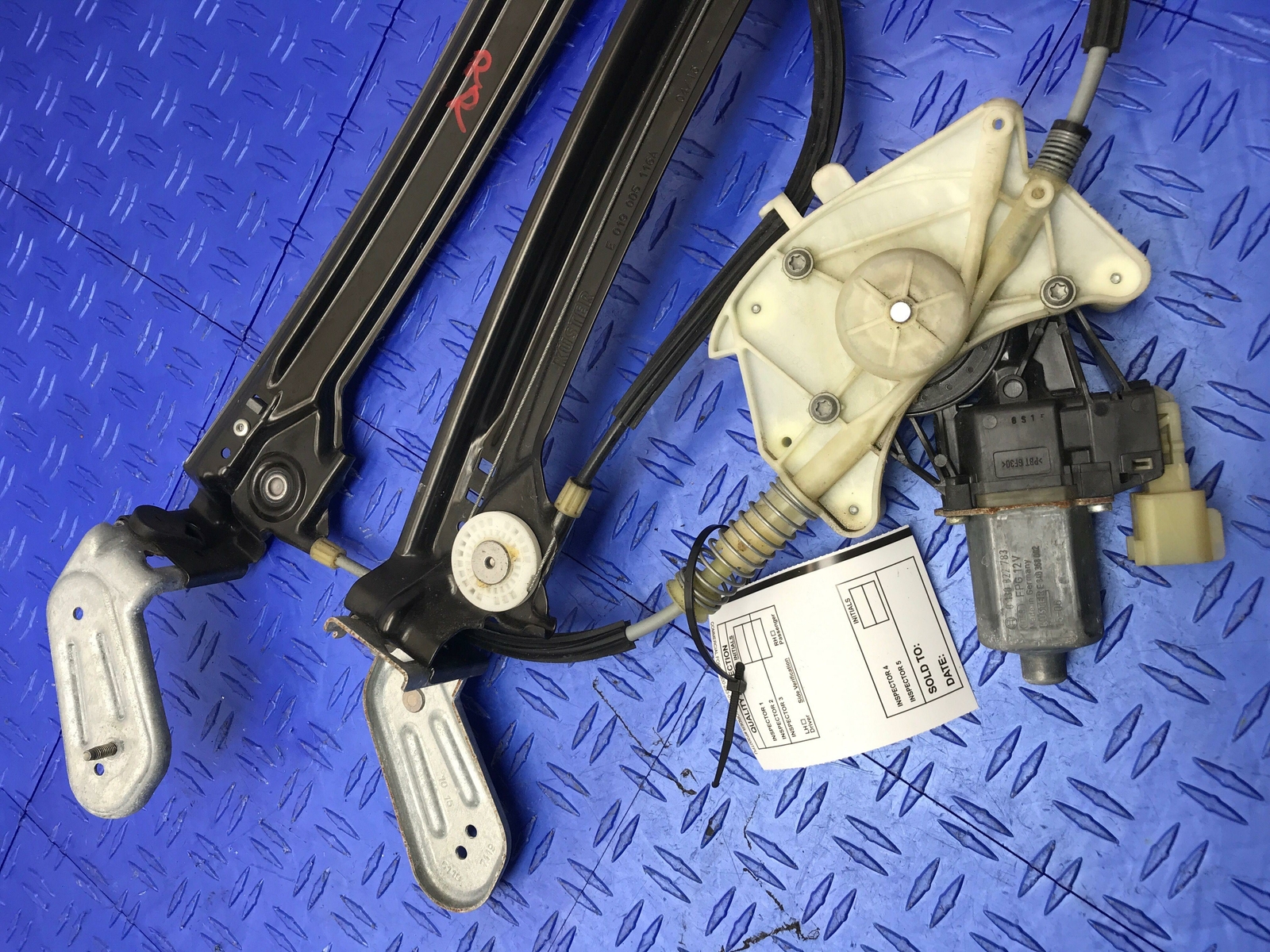 2014 - 2019 MASERATI GHIBLI RH REAR RIGHT DOOR WINDOW REGULATOR 670030022 OEM