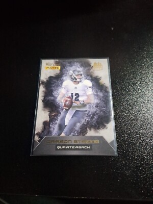 2022 WILD CARD MATTE SILVER/BLACK ROOKIE HEAT RARE SP #RH-6 CARSON STRONG RC 1/1