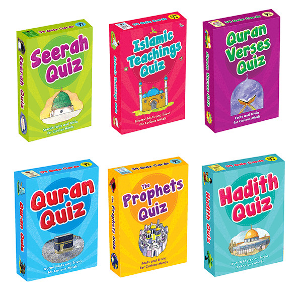 6 pack: Islamic Quiz Cards: Facts & Trivia for Curious Minds (Goodword)