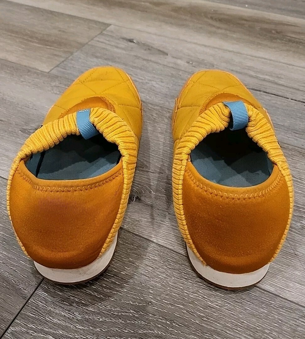 PANTOFOLA D’ORO Teva Moc Ember Pantofole da Campeggio Esterno Giallo Oro US Taglia 7