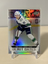 2022-23 Upper Deck Debut Dates #DD2 Vasily Podkolzin - NHL Hockey Card