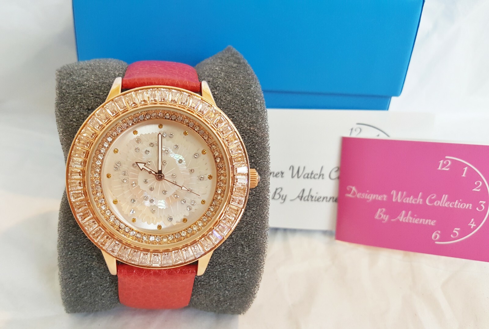 RARE HTF WOMENS DESIGNER WATCH COLLECTION By ADRIENNE LIMITED EDITION