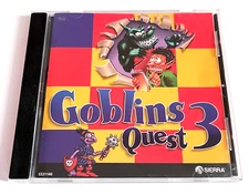 GOBLINS QUEST 3 (Sierra On-Line, 1994, MS-DOS, PC CD-ROM) Puzzle Adventure Game